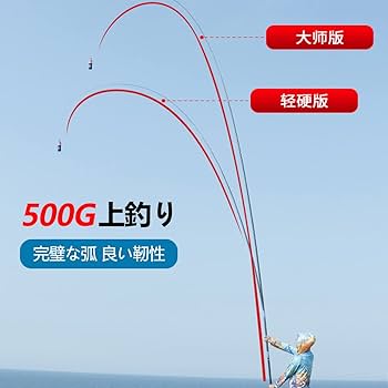 Amazon | 渓流竿 8m 超硬調 延べ竿 振り出し 釣り竿 超軽量 炭素